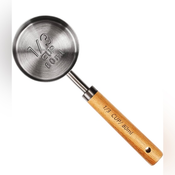 New! Space Gray Measuring Cups - Picture 4 of 9